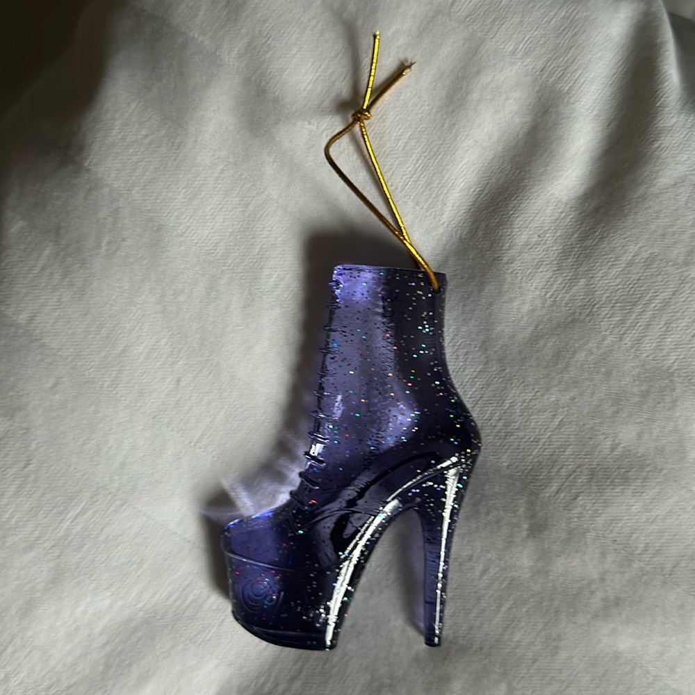 2/$20 Pleaser Boot Christmas Ornament